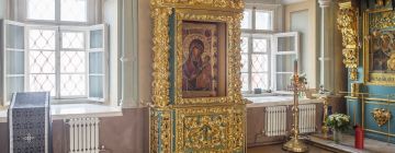 Поставка специальной витрины - киота для Новодевичьего монастыря 