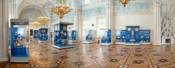 Открытие постоянной экспозиции "Западноевропейского серебра XVI - XIX веков" в Александровском зале Государственного Эрмитажа